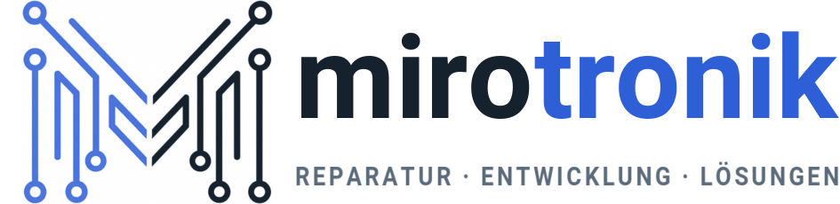 mirotronik — Reparatur. Entwicklung. Lösungen.